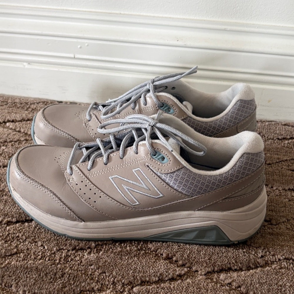 New Balance Taupe Women's Walking Sneakers